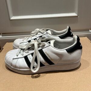 Adidas Women's Superstar Sneaker, White, USA 5.5